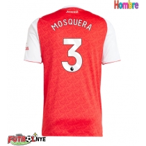 Camiseta Arsenal Cristhian Mosquera #3 Primera Equipación 2025-26 manga corta